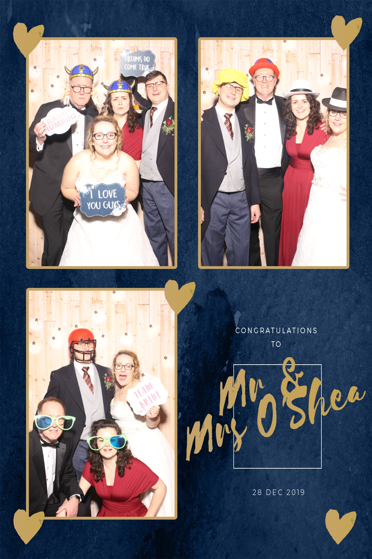 Mr and Mrs O'shea | View more photos from the event at gallery.blissbooth.co.uk/u/BlissBooth/Mr-and-Mrs-Oshea